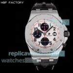 HBF Swiss Clone Audemars Piguet Royal Oak Offshore Panda Dial 3126 Chronograph Watch 